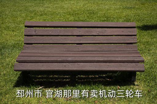  邳州市 官湖那里有賣機(jī)動(dòng)三輪車
