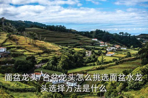 面盆龍頭/臺(tái)盆龍頭怎么挑選面盆水龍頭選擇方法是什么