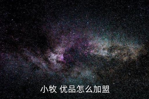  小牧 優(yōu)品怎么加盟