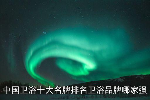 中國(guó)衛(wèi)浴十大名牌排名衛(wèi)浴品牌哪家強(qiáng)
