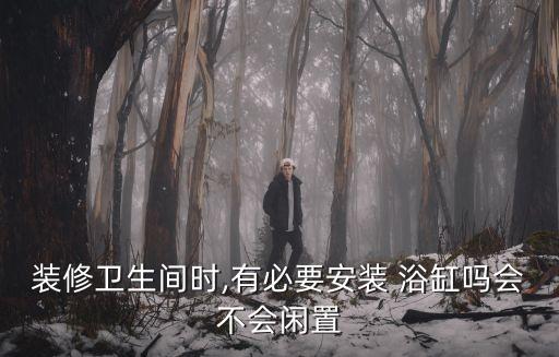 裝修衛(wèi)生間時(shí),有必要安裝 浴缸嗎會(huì)不會(huì)閑置