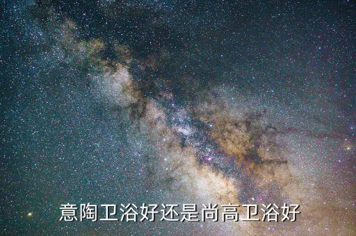  意陶衛(wèi)浴好還是尚高衛(wèi)浴好