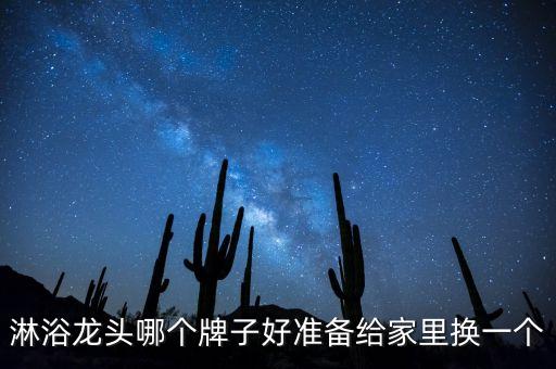 淋浴龍頭哪個(gè)牌子好準(zhǔn)備給家里換一個(gè)