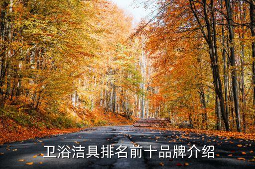  衛(wèi)浴潔具排名前十品牌介紹