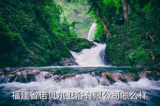 福建省諾貝爾衛(wèi)浴有限公司怎么樣