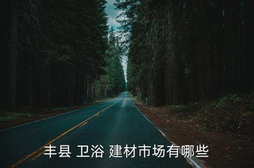 豐縣 衛(wèi)浴 建材市場有哪些