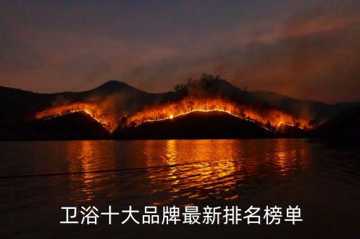  衛(wèi)浴十大品牌最新排名榜單