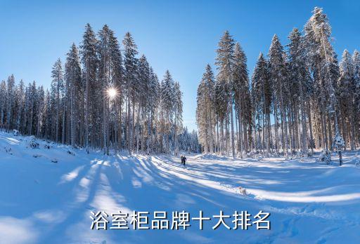 浴室柜品牌十大排名