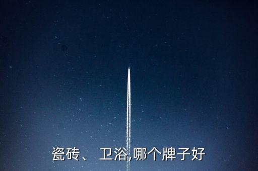 瓷磚、 衛(wèi)浴,哪個(gè)牌子好