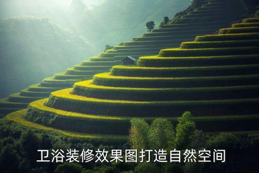  衛(wèi)浴裝修效果圖打造自然空間