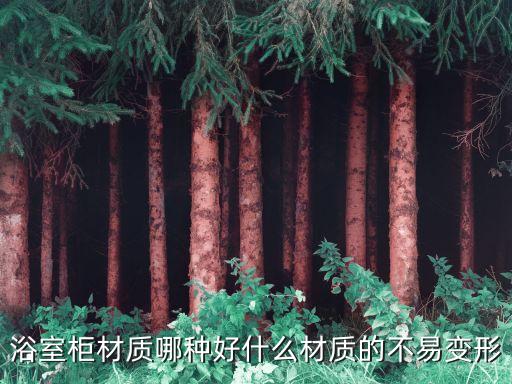浴室柜材質哪種好什么材質的不易變形