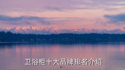  衛(wèi)浴柜十大品牌排名介紹