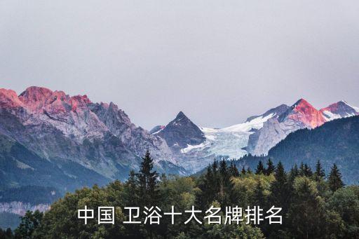 福建三四線品牌衛(wèi)浴,福建衛(wèi)浴品牌排行榜前十名