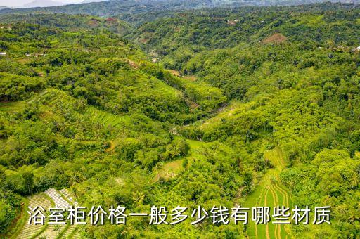 浴室柜價(jià)格一般多少錢有哪些材質(zhì)