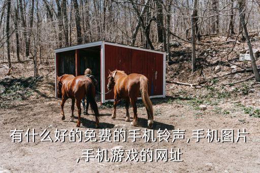 有什么好的免費的手機鈴聲,手機圖片,手機游戲的網(wǎng)址