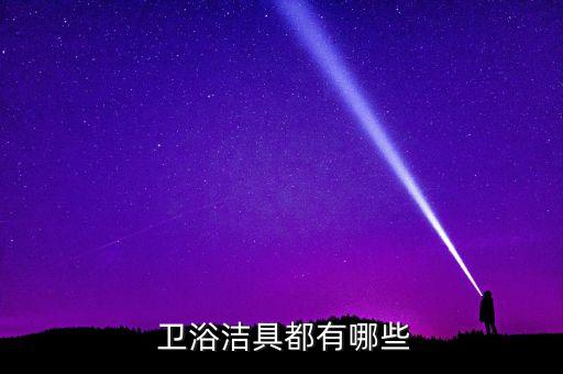  衛(wèi)浴潔具都有哪些