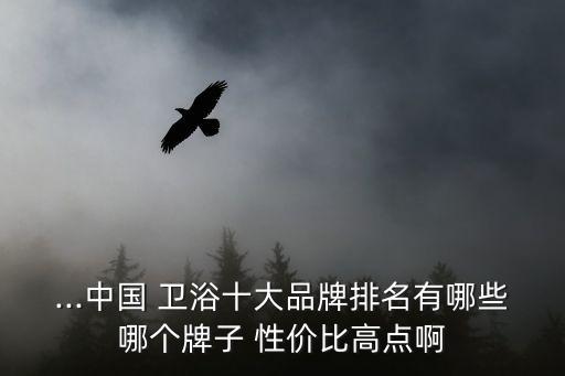 衛(wèi)浴選哪個品牌性價比高,衛(wèi)浴哪個品牌經(jīng)濟實惠性價比高