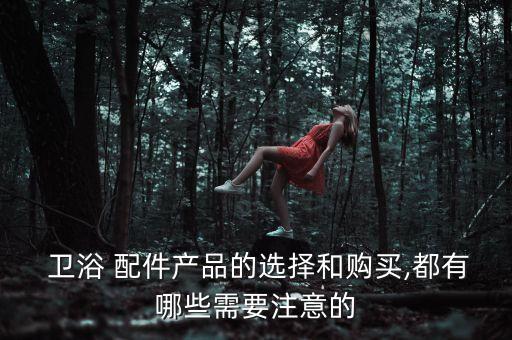  衛(wèi)浴 配件產(chǎn)品的選擇和購買,都有哪些需要注意的