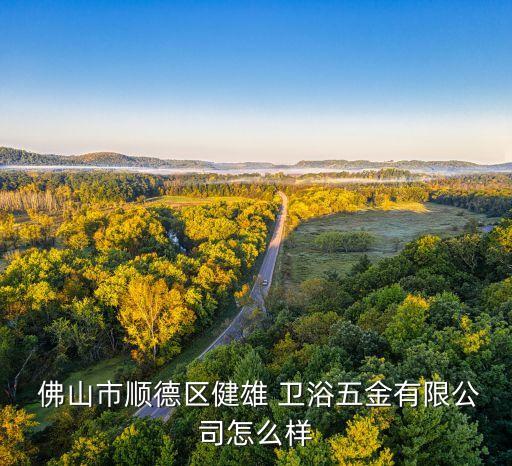  佛山市順德區(qū)健雄 衛(wèi)浴五金有限公司怎么樣