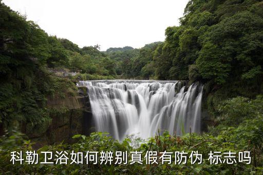 科勒衛(wèi)浴如何辨別真假有防偽 標(biāo)志嗎