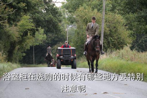 浴室柜在選購的時候有哪些地方要特別注意呢