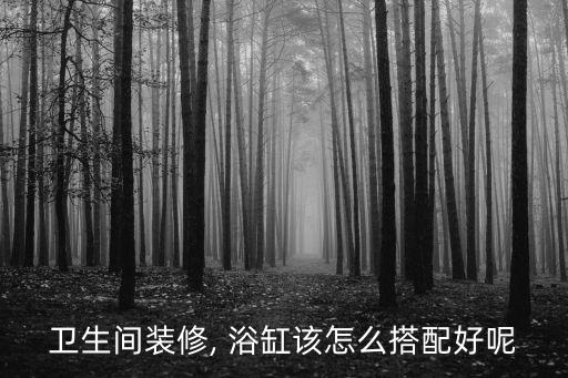 衛(wèi)生間裝修, 浴缸該怎么搭配好呢