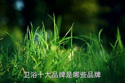 佛山有衛(wèi)浴品牌名稱嘛,國(guó)際潔具衛(wèi)浴10大品牌名稱