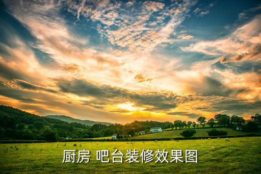 廚房 吧臺(tái)裝修效果圖