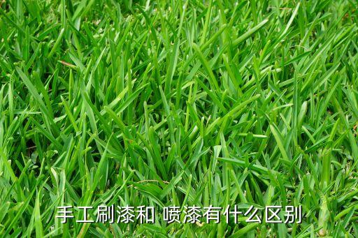 手工刷漆和 噴漆有什么區(qū)別