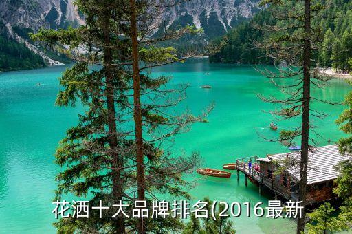  花灑十大品牌排名(2016最新