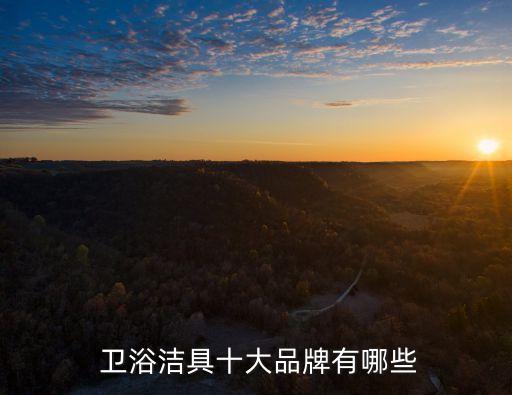  衛(wèi)浴潔具十大品牌有哪些