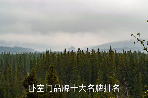 臥室門品牌十大名牌排名