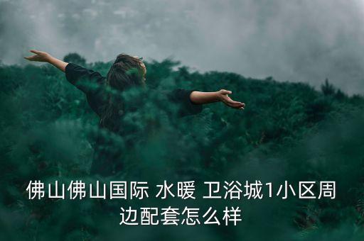 佛山佛山國際 水暖 衛(wèi)浴城1小區(qū)周邊配套怎么樣