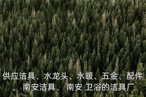 供應(yīng)潔具、水龍頭、水暖、五金、配件、 南安潔具、 南安 衛(wèi)浴的潔具廠