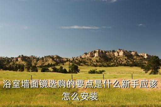 浴室墻面鏡選購的要點是什么新手應(yīng)該怎么安裝