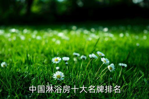 中國(guó)淋浴房十大名牌排名