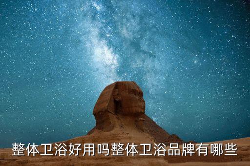 整體衛(wèi)浴好用嗎整體衛(wèi)浴品牌有哪些
