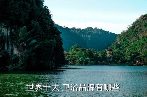 世界十大 衛(wèi)浴品牌有哪些