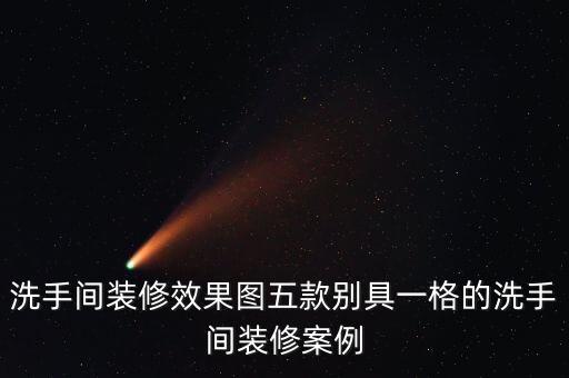 洗手間裝修效果圖五款別具一格的洗手間裝修案例