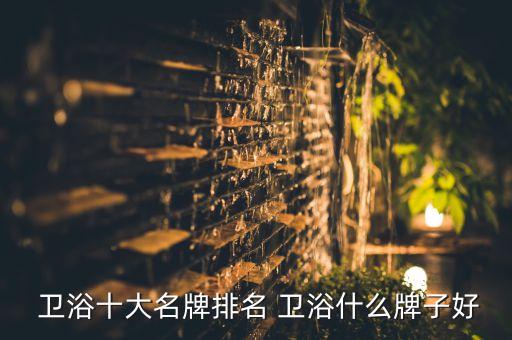 天津公寓衛(wèi)浴選擇哪里品牌