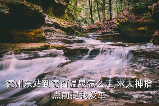 德州東站到德百溫泉怎么走,求大神指點前提我沒車
