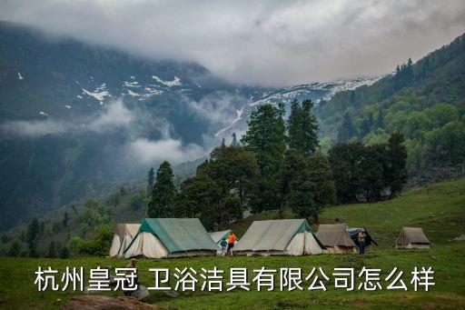  杭州皇冠 衛(wèi)浴潔具有限公司怎么樣