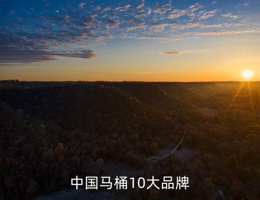 中國馬桶10大品牌
