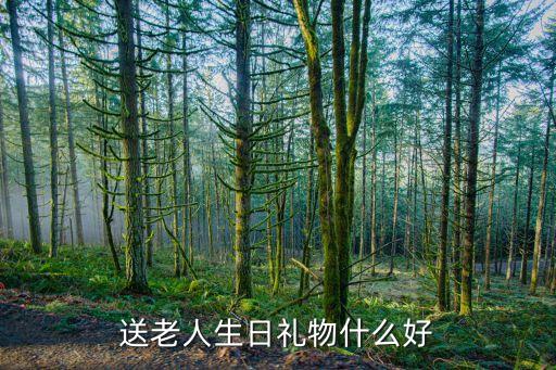 送老人生日禮物什么好