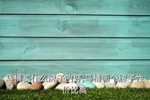 馬桶買什么牌子的好,馬桶哪個牌子性價比高