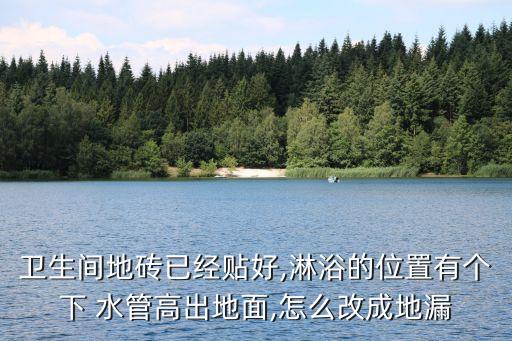 衛(wèi)浴水管凸出裝飾品圖片
