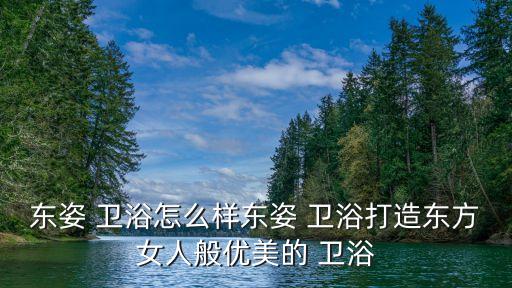 東姿 衛(wèi)浴怎么樣?xùn)|姿 衛(wèi)浴打造東方女人般優(yōu)美的 衛(wèi)浴