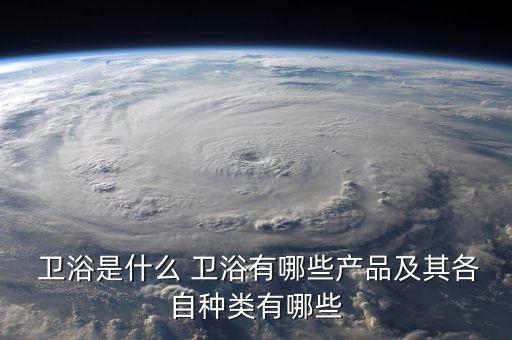  衛(wèi)浴是什么 衛(wèi)浴有哪些產(chǎn)品及其各自種類有哪些