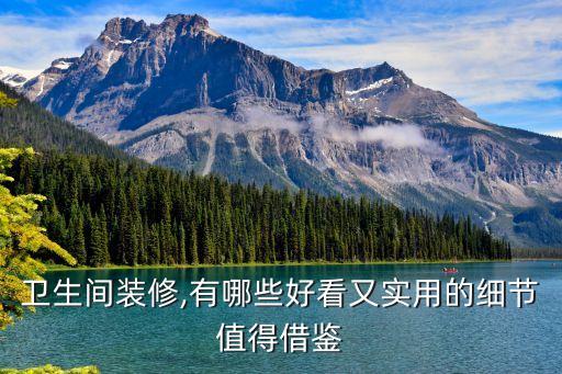 衛(wèi)浴間三大死角圖片欣賞