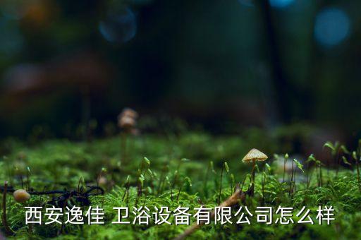 西安逸佳 衛(wèi)浴設(shè)備有限公司怎么樣